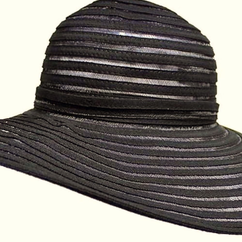 Angela & William Women’s Wide Brim Floppy Summer Hat - Picture 4 of 9